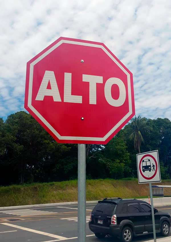 Señal de alto